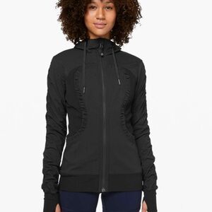 Lululemon Dance Studio Jacket III - Black/Heathered Black